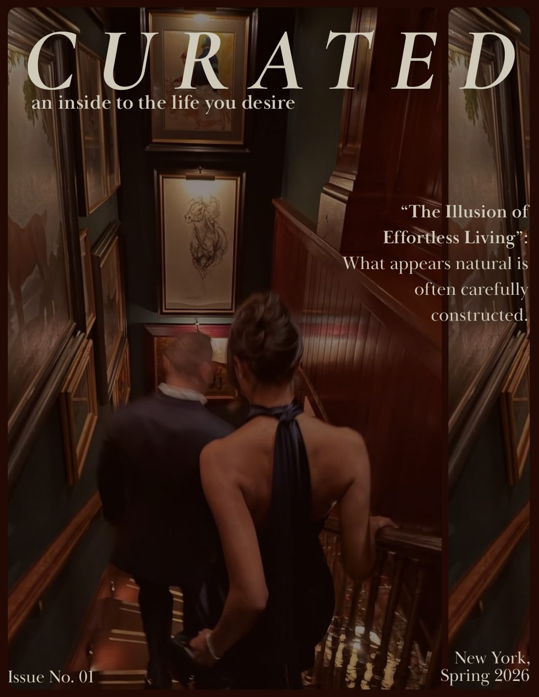 Curated cover
